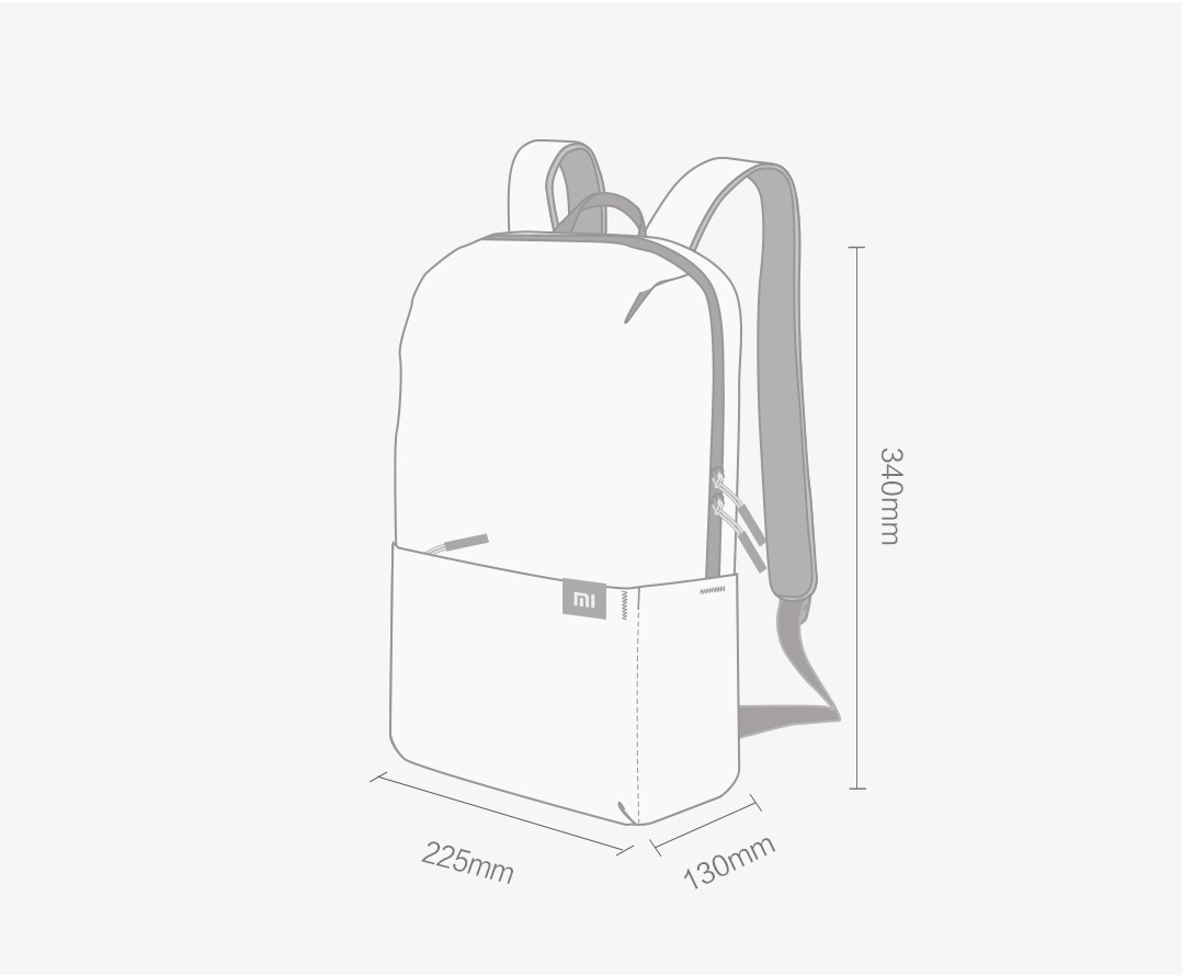 Balo Xiaomi mini màu sắc thời trang 10L Balo Xiaomi mini màu sắc thời trang 10L